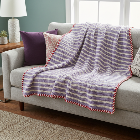 Stay-In Stripe Blanket
