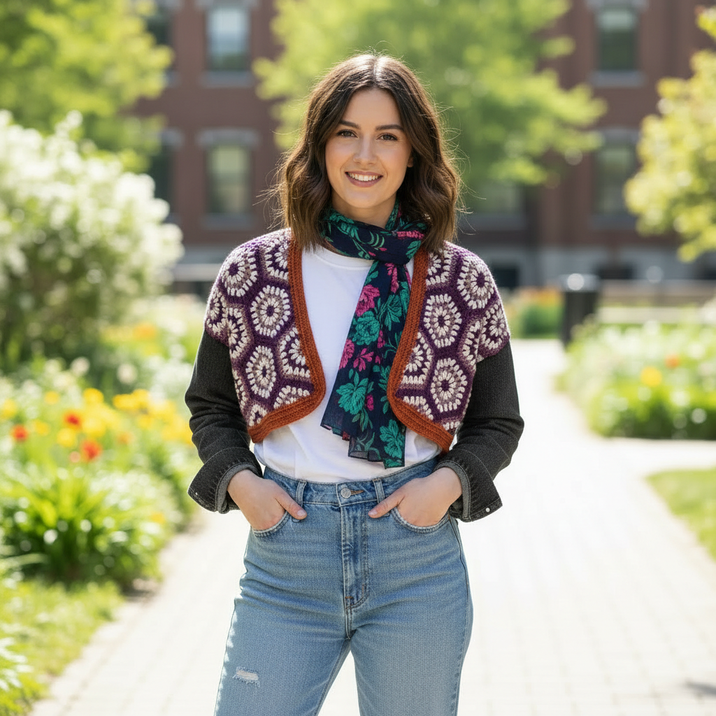 Golden Petal Jacket
